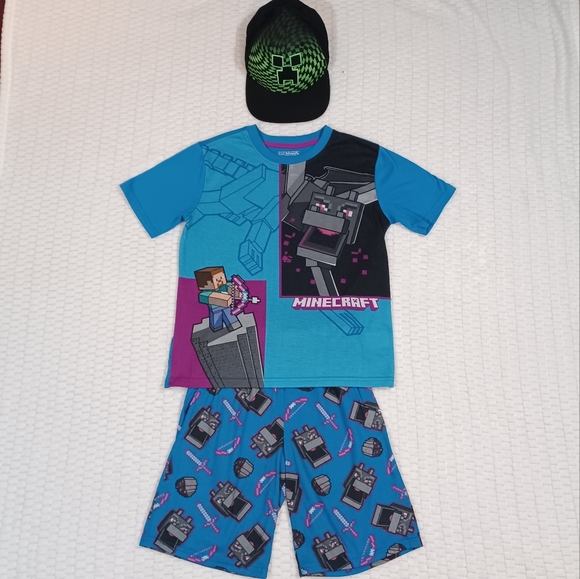 Mojang | Pajamas | Minecraft Bundle | Poshmark